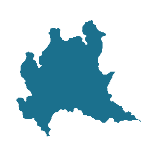 Mappa della Lombardia